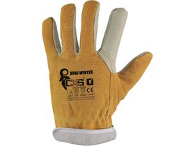 Celokožené rukavice CXS URBI WINTER