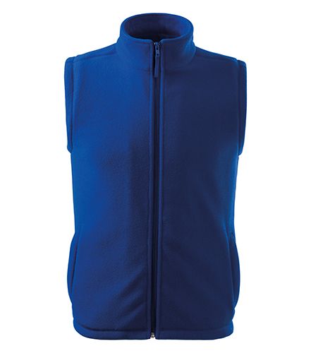 Fleecová vesta NEXT UNI, kráľovská modrá