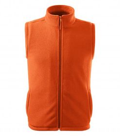 Fleecová vesta NEXT UNI, oranžová