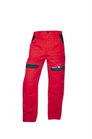 Montérkové nohavice do pása COOL TREND, červené
