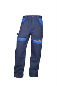Montérkové nohavice do pása COOL TREND modro-modré