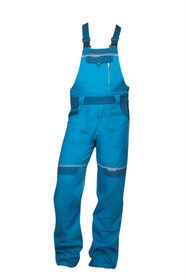 Montérkové nohavice na traky COOL TREND, stredne modré