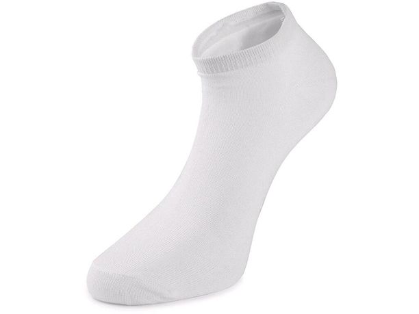Ponožky CXS NEVIS, nízke, biele