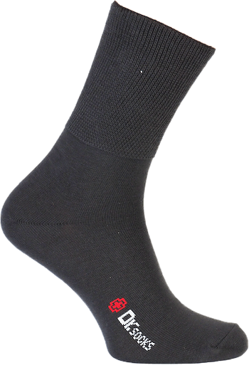 Zdravotné ponožky Dr. SOCKS, čierne